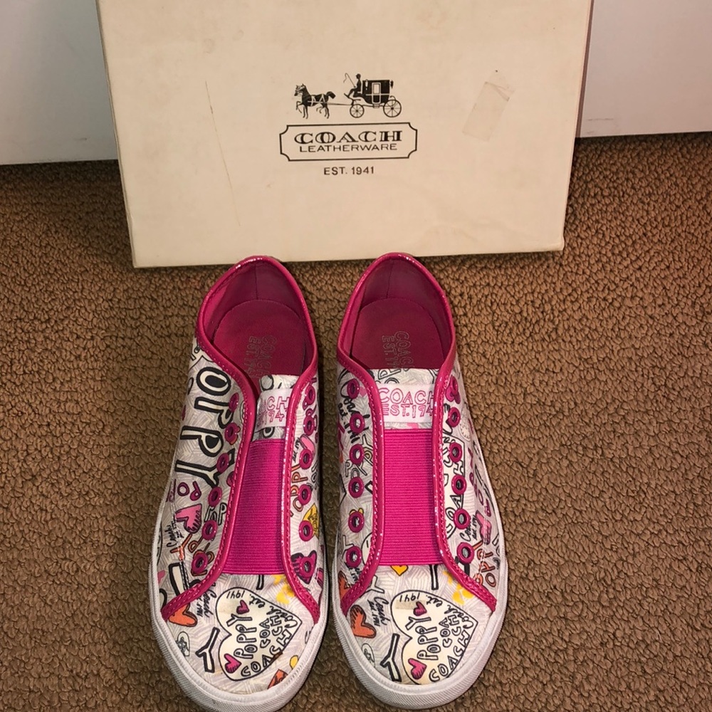 Slip on coach shoes